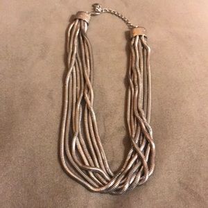 Silver Chain Necklace.